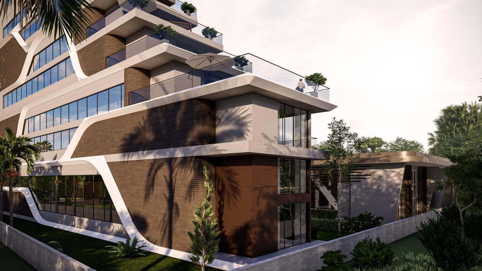 Kadıköy Karma Yapı Kompleksi — Yapım Galerisi - Kadıköy Karma Yapı Kompleksi'nin betonarme iskelet, cephe ve iç mekân bitişini belgeleyen f…